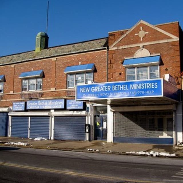 New Greater Bethel Ministries' current building in Queens Village