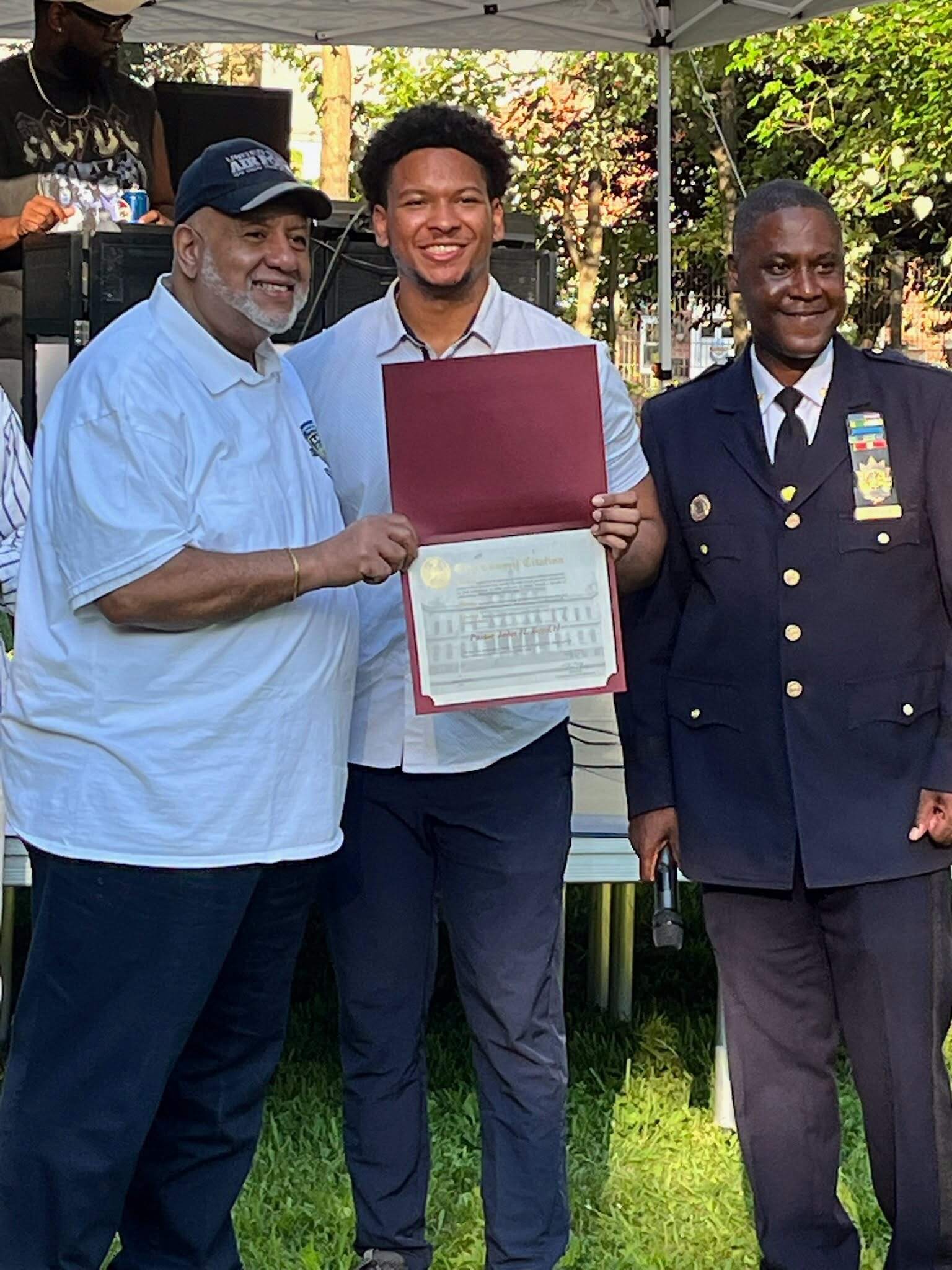 NGBM members receiving a community citation