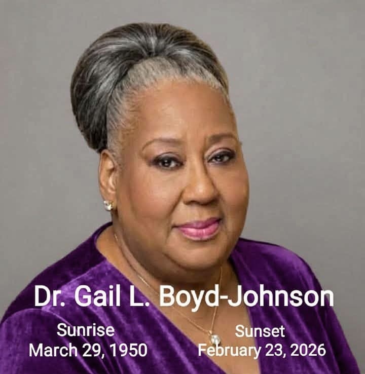 Dr. Gail L. Boyd-Johnson, founder of Bethel Christian Learning Center and Academy (March 29, 1950 - February 23, 2026)