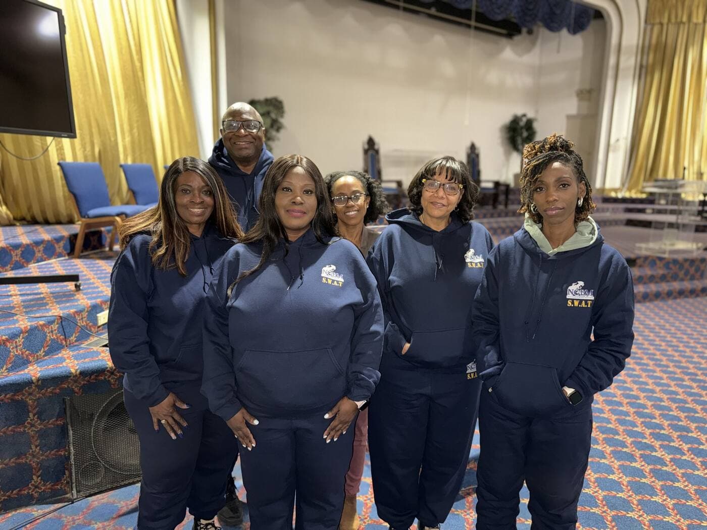 NGBM's S.W.A.T. team gathered together